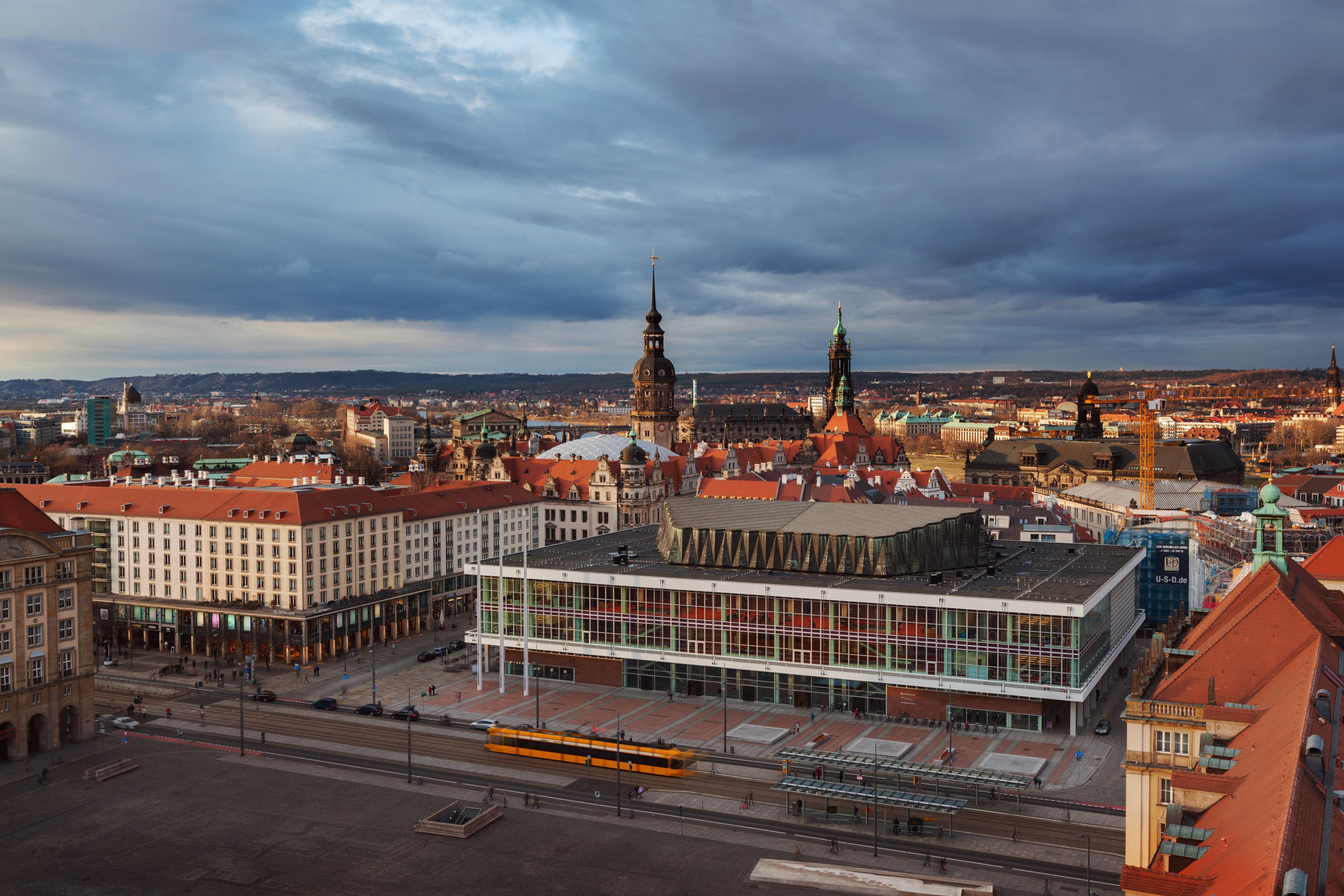 Holiday Inn Express Dresden City Centre Exterior foto